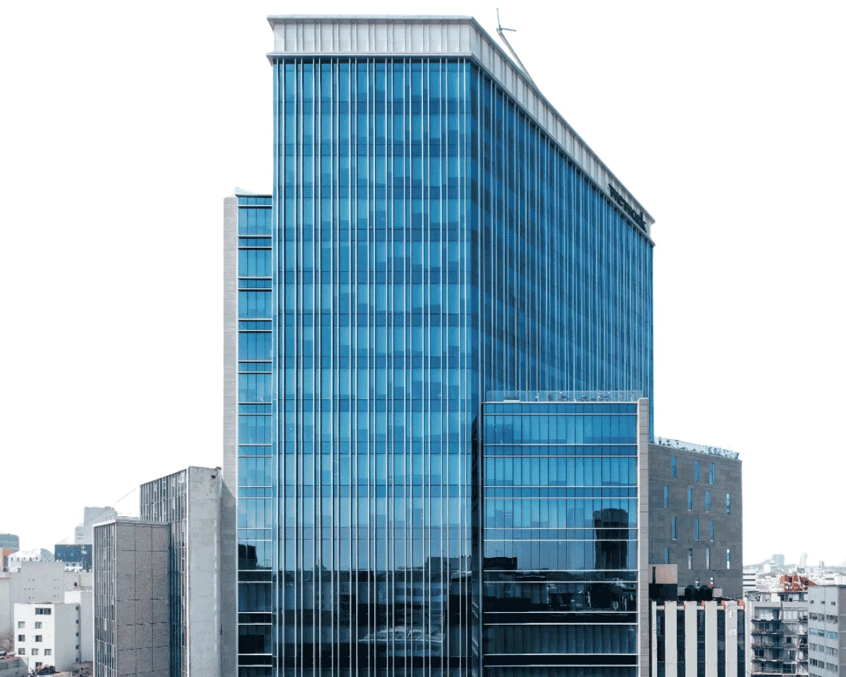 Edificio de la oficina de Eboomtrip en Insurgentes Sur, CDMX